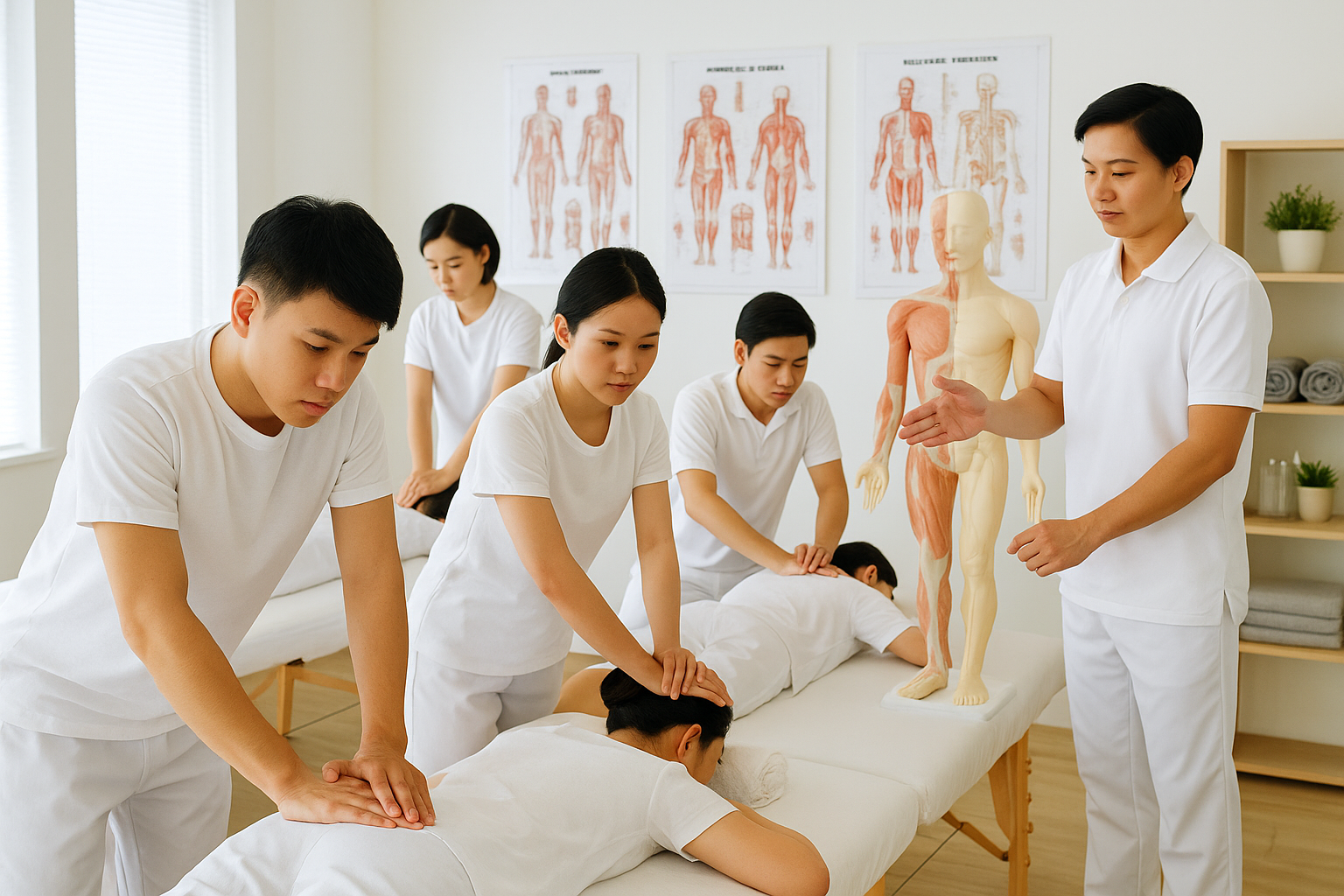 Học viên thực hành